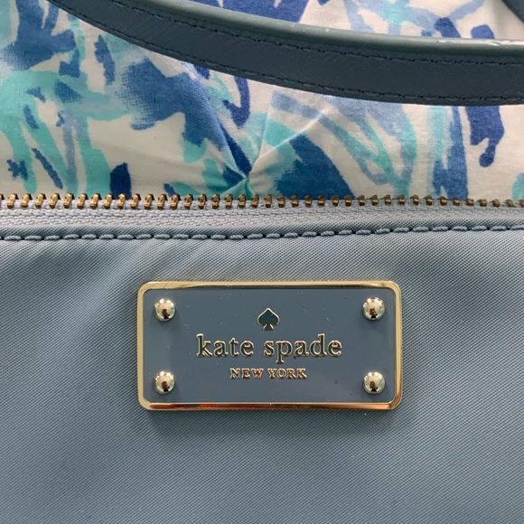 Kate Spade Light Blue Crossbody Purse - Picture 3 of 5
